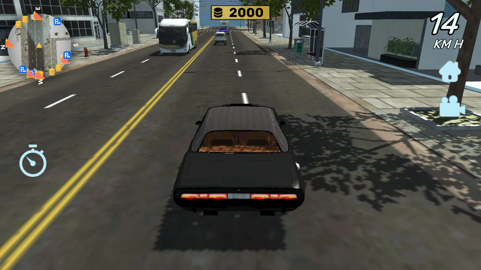 City Driver, трюковая аркада с разрушаемыми машинами