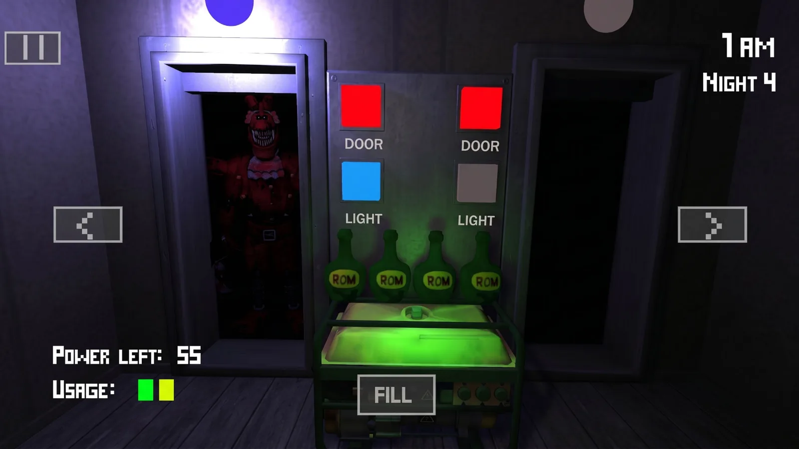 Five Nights at Dr. Livesey's, хоррор на выживание в одной комнате